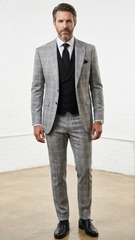 statement-men-s-3-piece-100-wool-tailored-fit-suit-solid-color-accent-vest