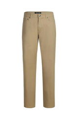 Pelago Khaki Stretch Chino Dress Pants | Mens 5-Pocket Cotton - Elegant Mensattire
