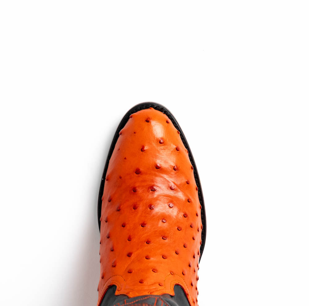 Marco_Di_Milano Savannah: Luxury Orange Leather Shoe