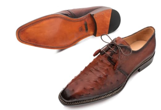 Tillson Ostrich Brandy By Mezlan Made In Spain Brand
