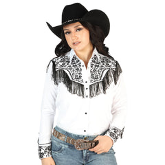 El General Cowgirl Tops With Fringe