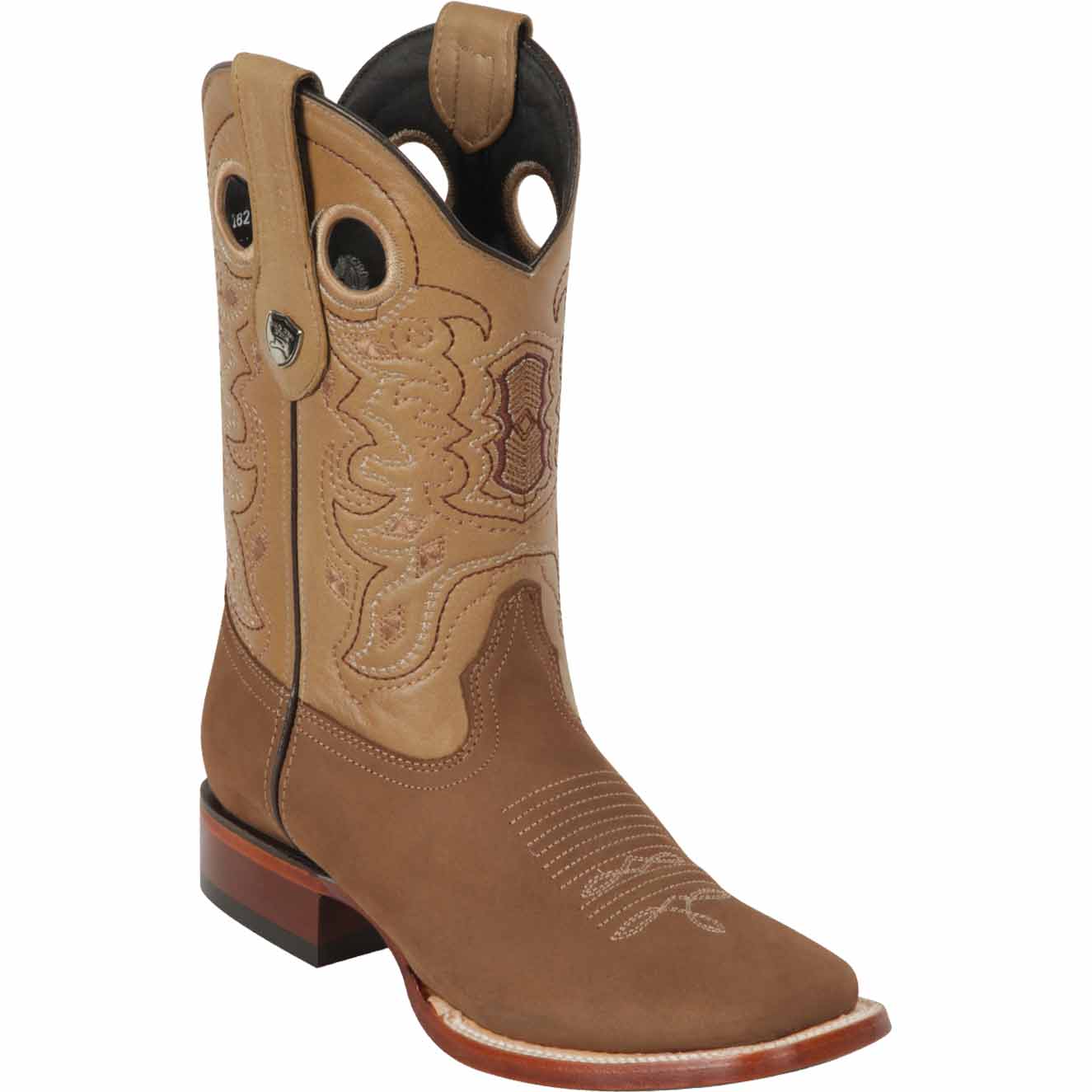 Wild West Boots Boots 6 Men's Wild West Genuine Leather Ranch Toe Boot 28246362
