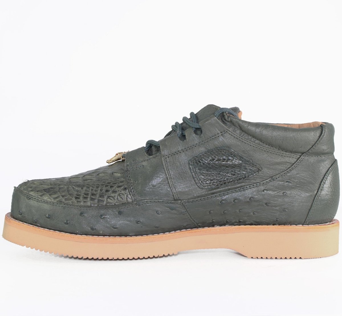 Zapato Piel Caiman y Avestruz LAB-ZA050209