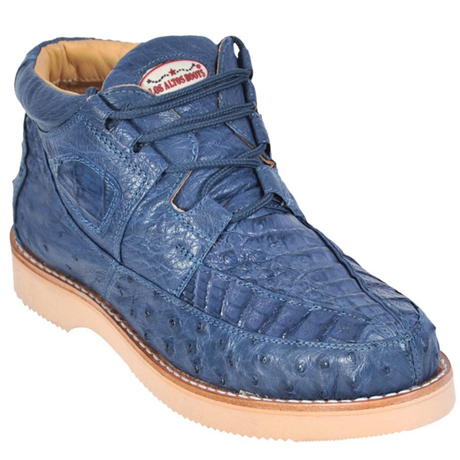 Zapato Piel Caiman y Avestruz LAB-ZA050214